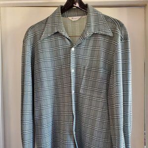 Vintage Green Plaid Mr. California L/S Shirt